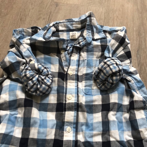 Boys dress flannel shirt - Picture 3 of 4